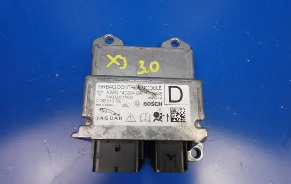 Jaguar XJ X351 Airbag control unit/module AW9314D374DA 0285010786 6N0000514603