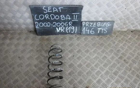 Seat Cordoba (6L) Rear coil spring