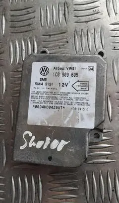 Volkswagen Sharan Airbag control unit/module 1c0909605