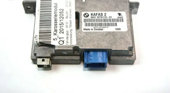BMW 3 F30 F35 F31 Camera control unit module 9276119