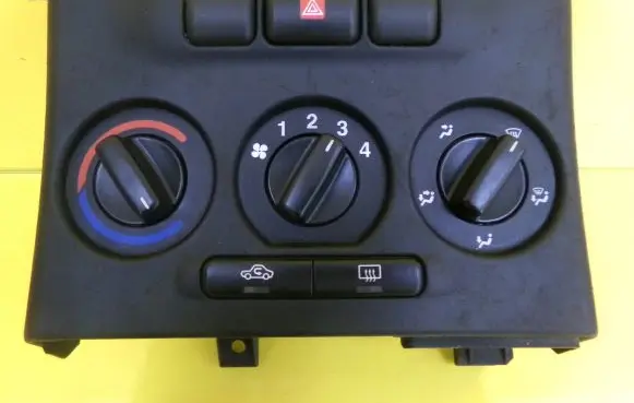 Opel Zafira A Interior fan control switch 024420732