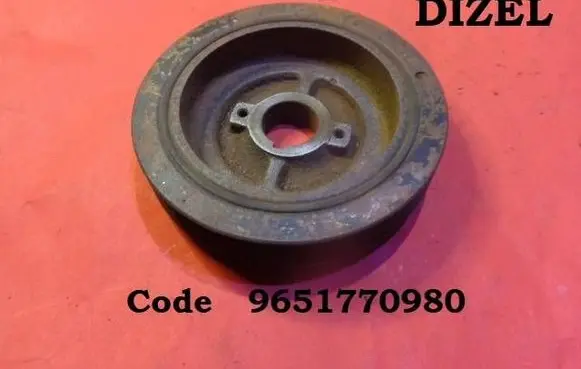 Citroen Evasion Crankshaft pulley 9651770980