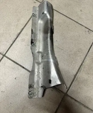 BMW 5 F10 F11 Heat shield in engine bay 7185203 24640010