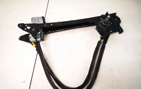 Sliding door window regulator with motor