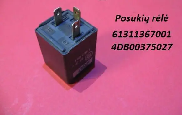 BMW 3 E21 Light relay 61311367001 4DB00375027