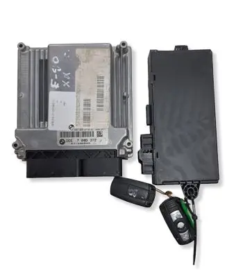 BMW 3 E90 E91 Engine ECU kit and lock set 7803372 6135694383001