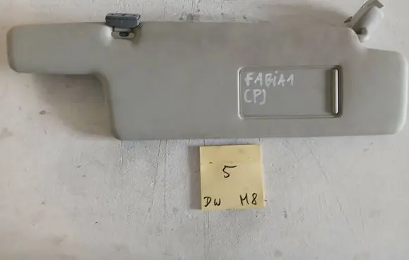 Skoda Fabia Mk1 (6Y) Sun visor