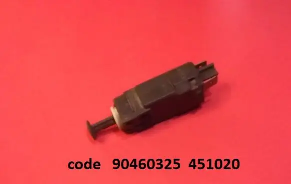 Opel Combo B Brake pedal sensor switch 90460325 451020