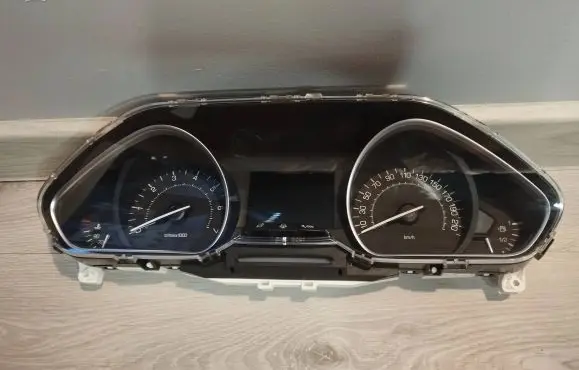 Peugeot 208 Speedometer (instrument cluster) 9800654580 0312157 PE0007006NNBB0