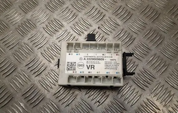 Mercedes-Benz S W222 Door control unit/module A2229009609