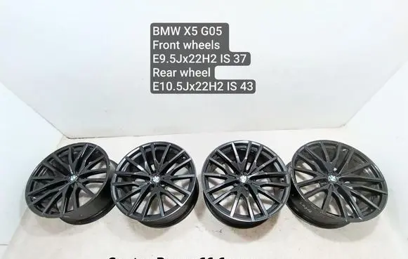 BMW X5 G05 R22 alloy rim 9882610BLA