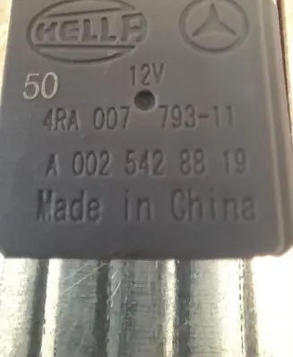Mercedes-Benz E AMG W212 Other relay A0025428819 0025428819 002