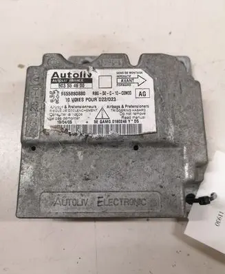Peugeot 407 Airbag control unit/module 603554600 9655880880