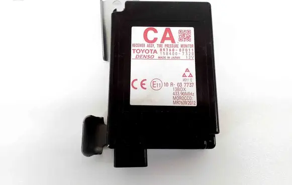 Toyota Verso-S Tire pressure control unit 897600F011