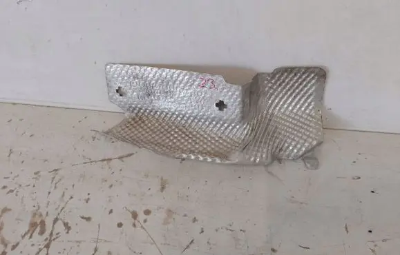 Heat shield in engine bay
