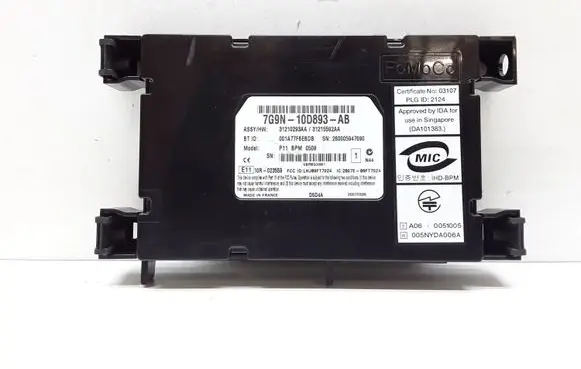 Volvo S80 Bluetooth control unit module 7G9N10D893AB 31210293