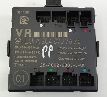 Mercedes-Benz GLK (X204) Door control unit/module A2048707626