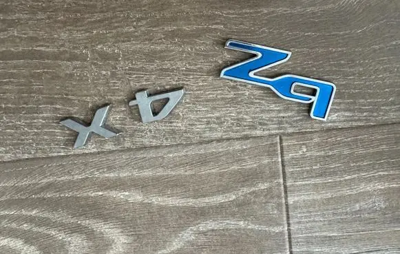 Toyota bZ4X Manufacturers badge/model letters 7543142250