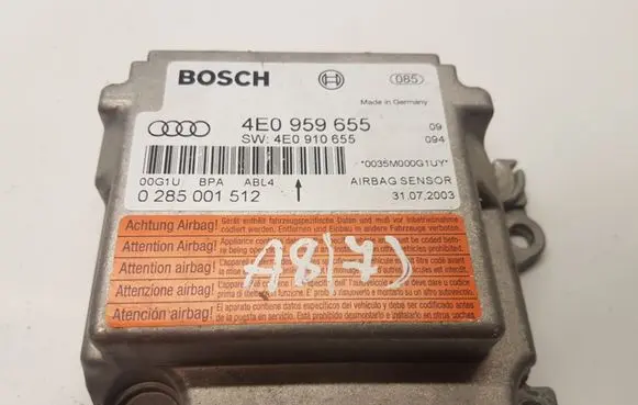 Audi A8 S8 D3 4E Airbag control unit/module 4E0959655 4E0910655 0285001512