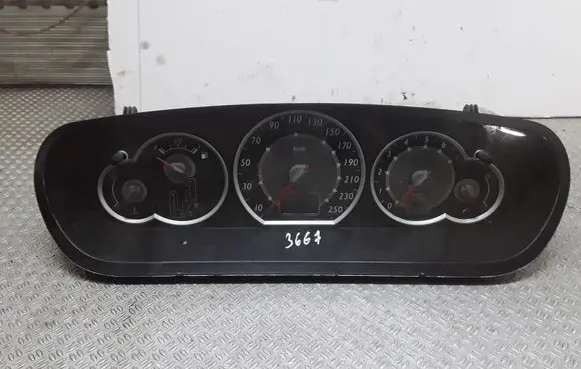 Citroen C5 Speedometer (instrument cluster) 9655608980