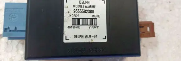 Citroen DS4 Alarm control unit/module 9665582380