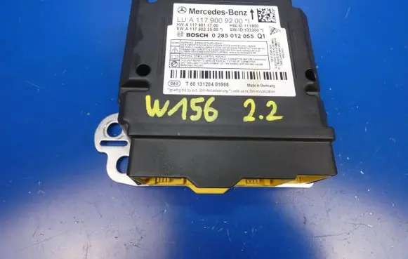 Mercedes-Benz GLA W156 Airbag control unit/module A1179009200 A1179023500