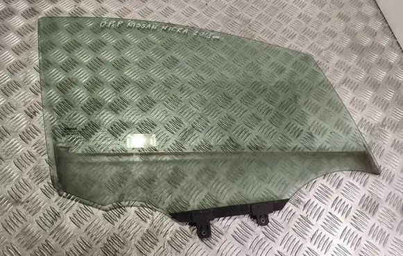 Nissan Micra K14 Front door window glass four-door DOT39AS2M34 43R000929