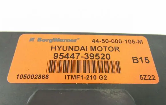 Hyundai Santa Fe Gearbox control unit/module 95447-39520 ITMF1210G2