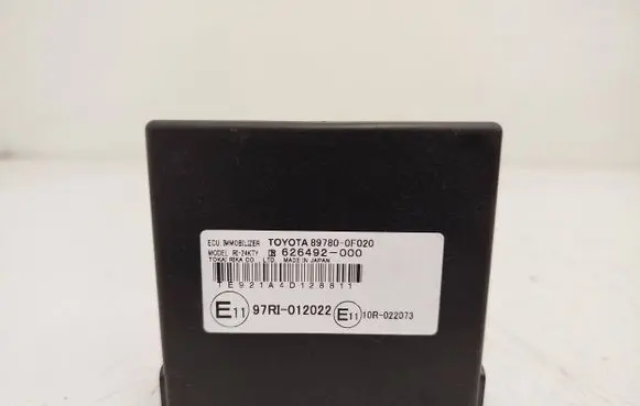 Toyota Corolla Verso E121 Immobilizer control unit/module 897800F020 626492000 97RI012022