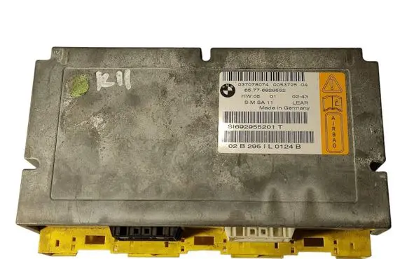 BMW 7 E65 E66 Airbag control unit/module 6929552 65776929552 037078074