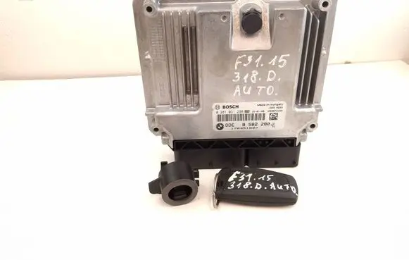 BMW 3 F30 F35 F31 Engine ECU kit and lock set 8582280 0281031298 170351887