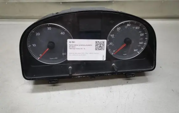 Volkswagen Touran I Speedometer (instrument cluster) 1T0920964A