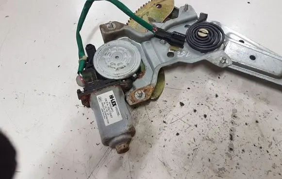 KIA Carens I Rear door window regulator with motor 0K2FA597356Y