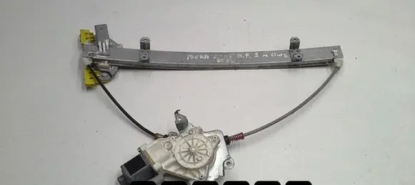 Nissan Micra Front door window regulator with motor 0130822203