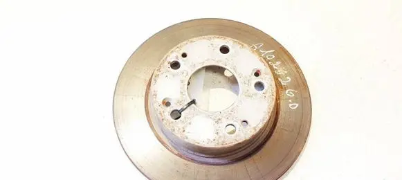 Honda Civic Rear brake disc neventiliuojamas