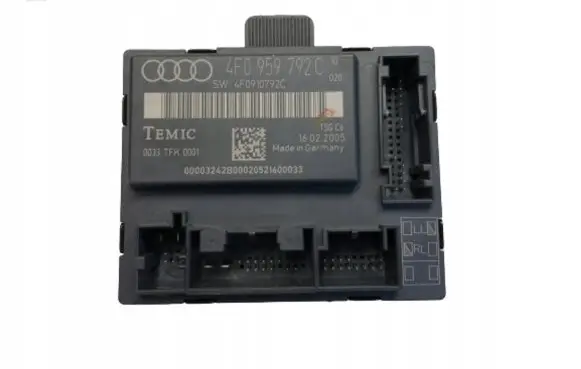 Audi A6 S6 C6 4F Door control unit/module 4F0959792C AUDIA6C624V604