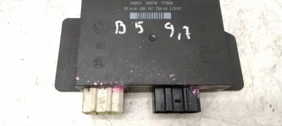 Volkswagen PASSAT B5 Comfort/convenience module 3B0959798 5DK00775600 3B0959507