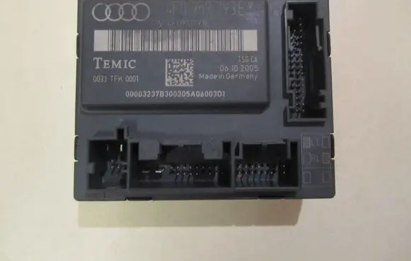 Audi A6 S6 C6 4F Door control unit/module 4F0959793E