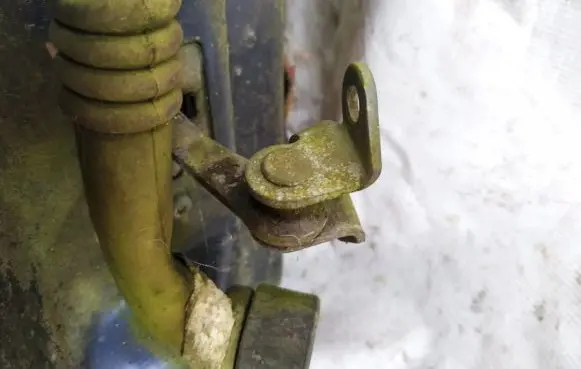 Ford Scorpio Front door check strap stopper 