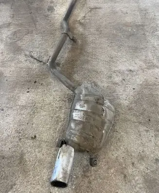 Mercedes-Benz C W204 Muffler/silencer A2044911801 N1540