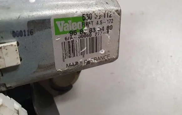 Citroen C5 Rear window wiper motor 9682833480 53033112
