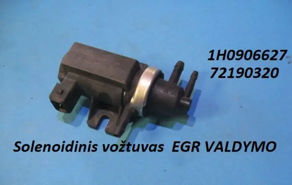Audi A3 S3 8L Turbo solenoid valve 1H0906627 72190320