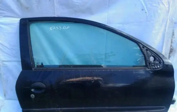 Peugeot 206 Front door juoda