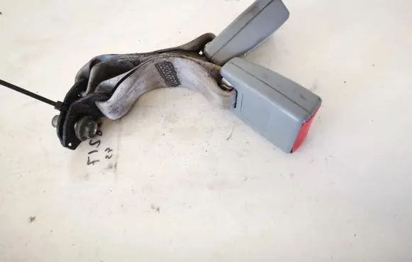 Middle seatbelt buckle (rear)