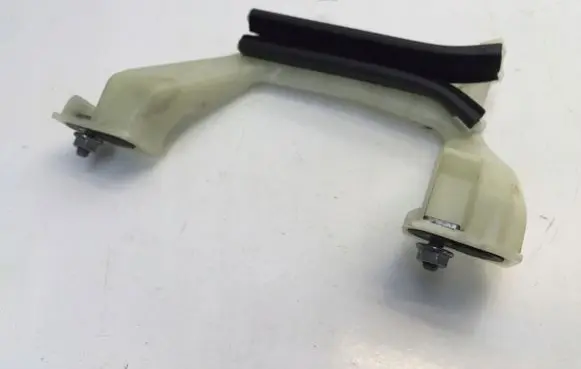 Opel Corsa F Rear door windshield rail 9823207280