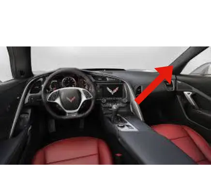 Chevrolet Corvette C7 (A) pillar trim 941142AB 70000000000