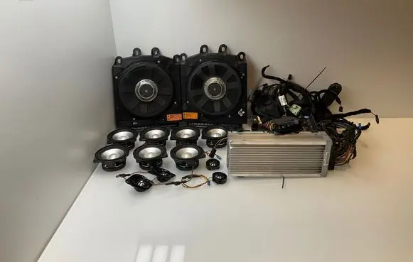 BMW 5 E60 E61 Audio system kit 9181743 9143121 6978631