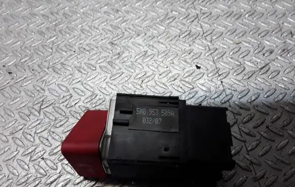 Volkswagen Golf Plus Hazard light switch 5M0953509A