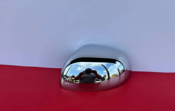 Fiat 500L Plastic wing mirror trim cover 6902-013
