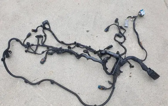 Engine installation wiring loom